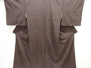 大正ロマン　十字絣模様着物